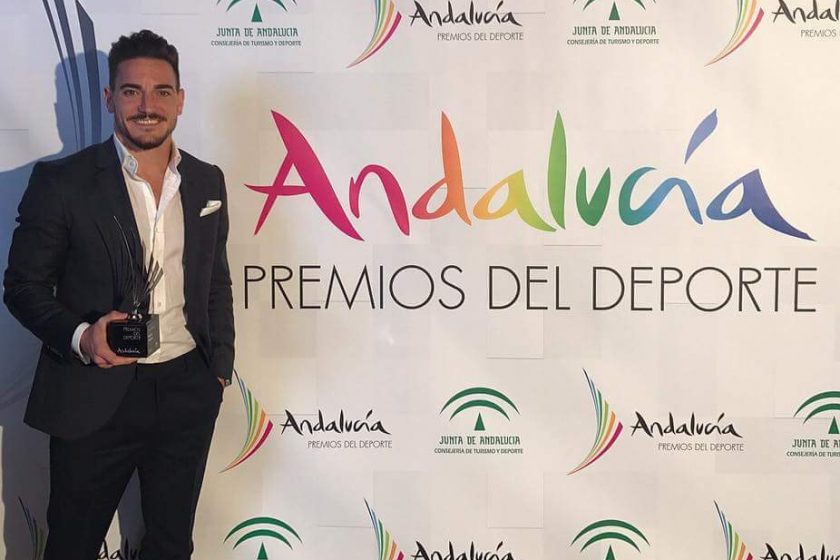 Premio de la Junta de Andalucía como mejor deportista masculino de 2016