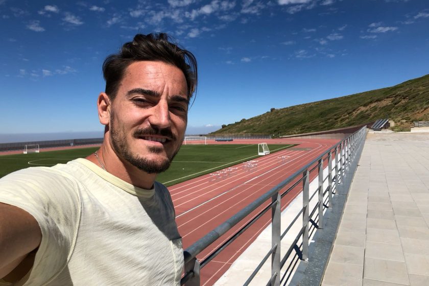 Damián Quintero se entrena en el CAR de Sierra Nevada: “Hay que seguir luchando por subir al pódium en cada prueba”